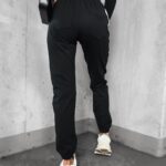 Spodnie dresowe z lampasem Parla Ola Voga czarne