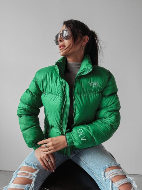 Kurtka damska puchowa Sky Ola Voga zielona