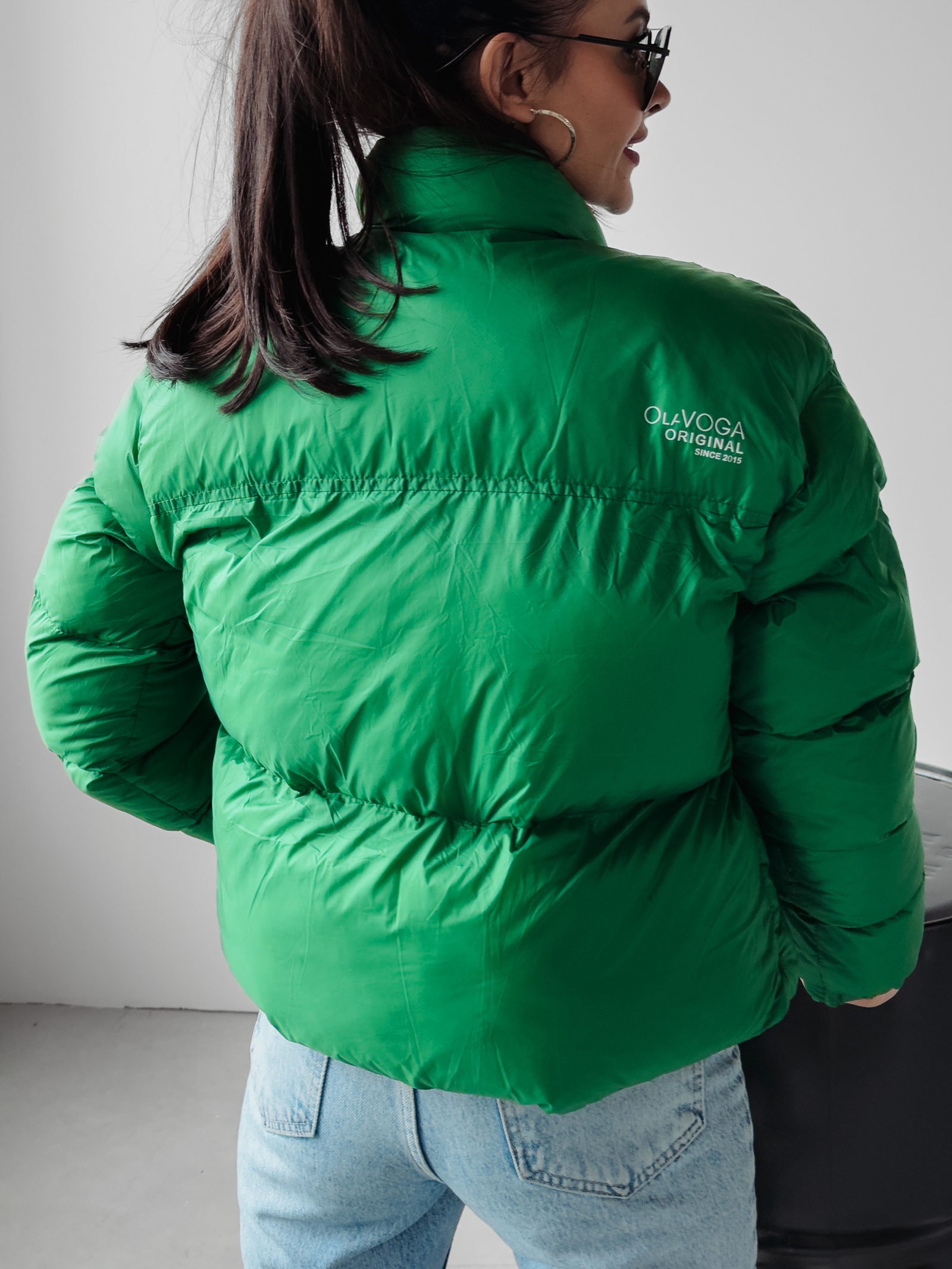 Kurtka damska puchowa Sky Ola Voga zielona