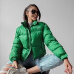 Kurtka damska puchowa Sky Ola Voga zielona