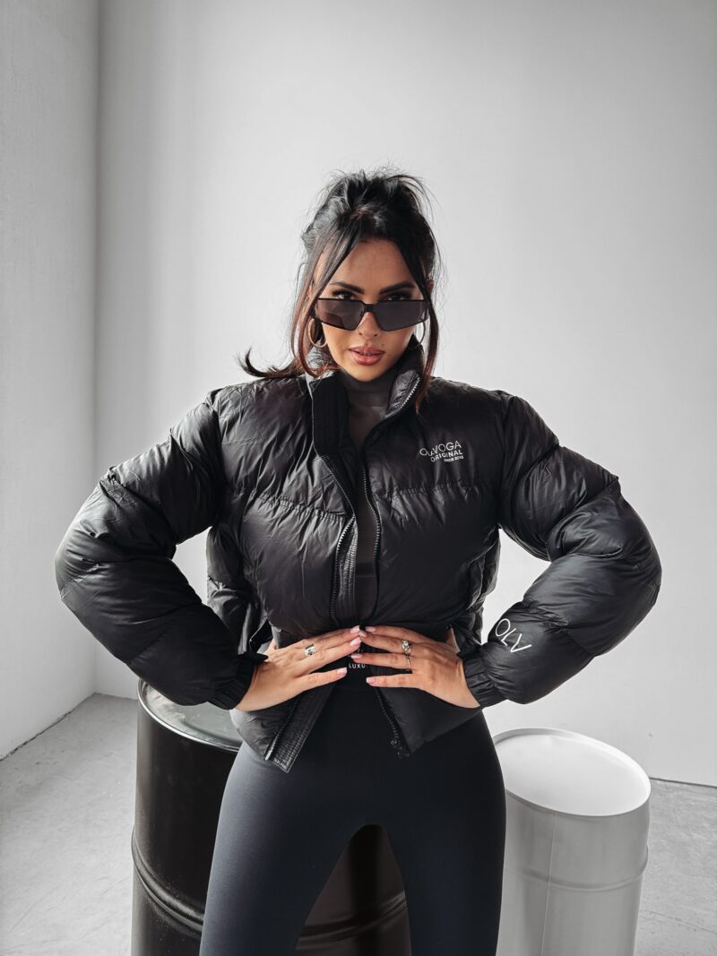 Kurtka damska puchowa Sky Ola Voga czarna - Madam Rock