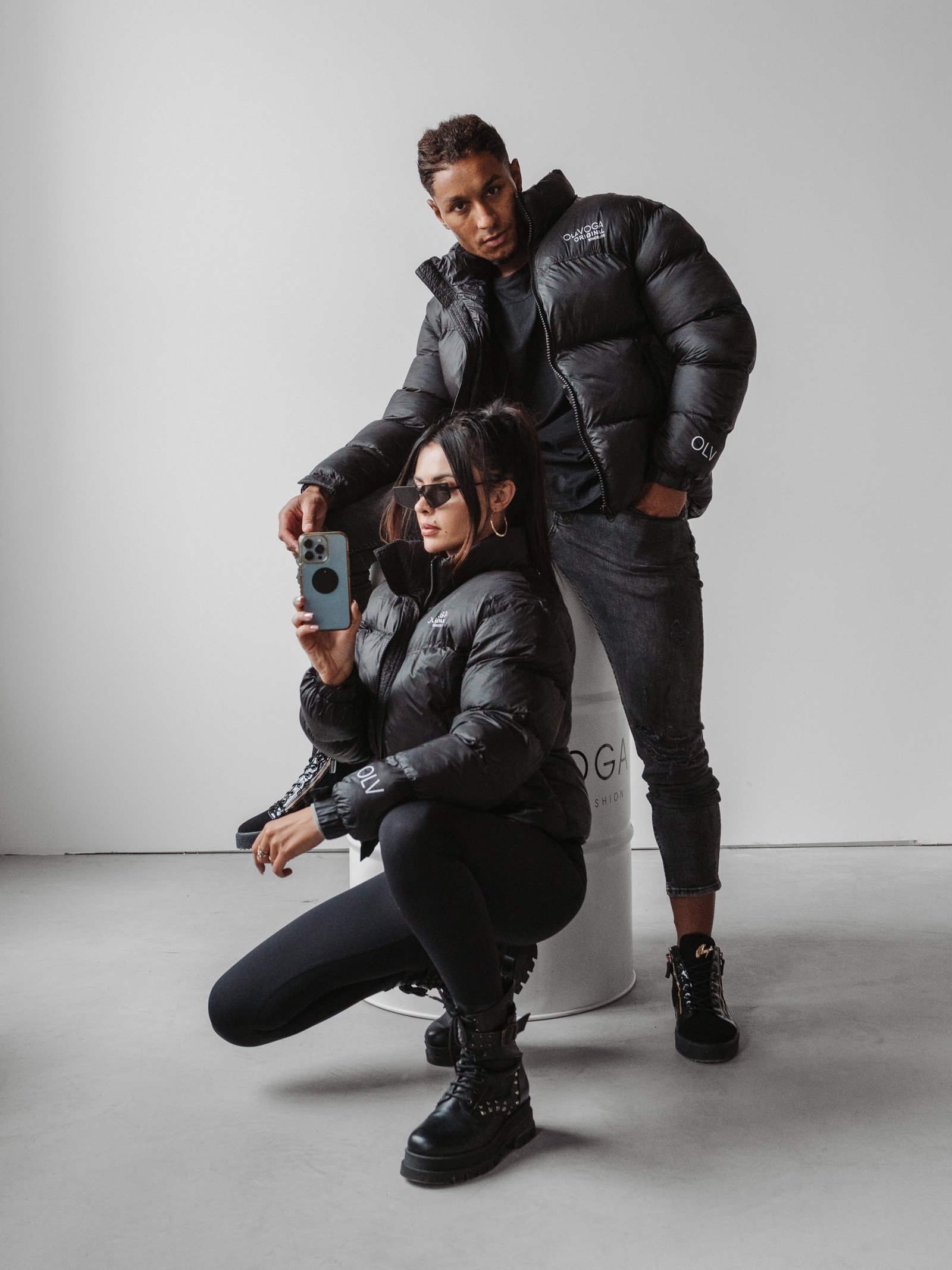 Kurtka damska puchowa Sky Ola Voga czarna