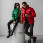 Kurtka męska puchowa Titan Ola Voga czerwona