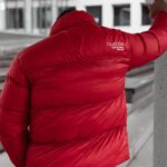 Kurtka męska puchowa Titan Ola Voga czerwona