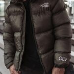 Kurtka męska puchowa Titan Ola Voga khaki