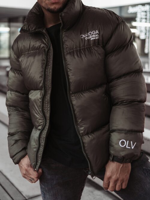 Kurtka męska puchowa Titan Ola Voga khaki