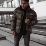 Kurtka męska puchowa Titan Ola Voga khaki