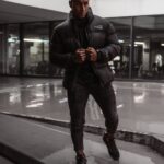 Kurtka męska puchowa Titan Ola Voga czarna