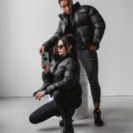 Kurtka męska puchowa Titan Ola Voga czarna