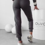 Spodnie joggery sportowe Mone Ola Voga grafitowe