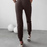 Spodnie joggery sportowe Mone Ola Voga brązowe