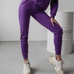 Spodnie dresowe Akira Ola Voga fioletowe