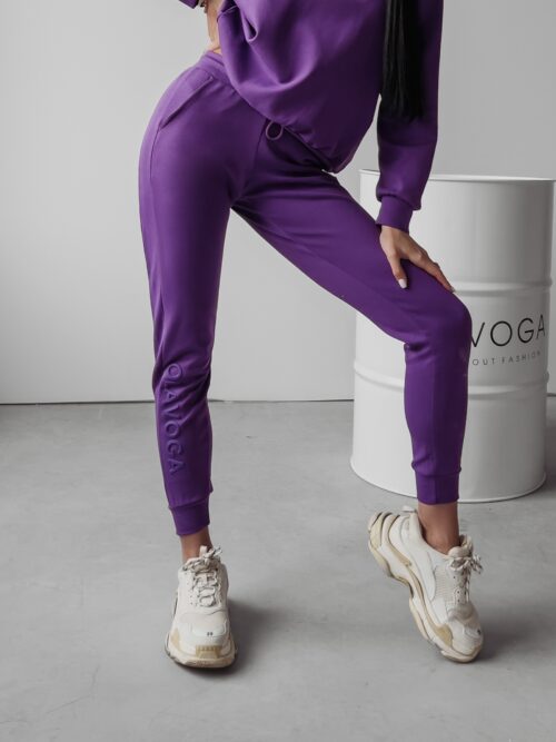 Spodnie dresowe Akira Ola Voga fioletowe