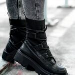 Workery skarpety Rock Hano czarne