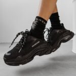 Skarpetki 3-PAK damskie bawełniane Kana Ola Voga czarny