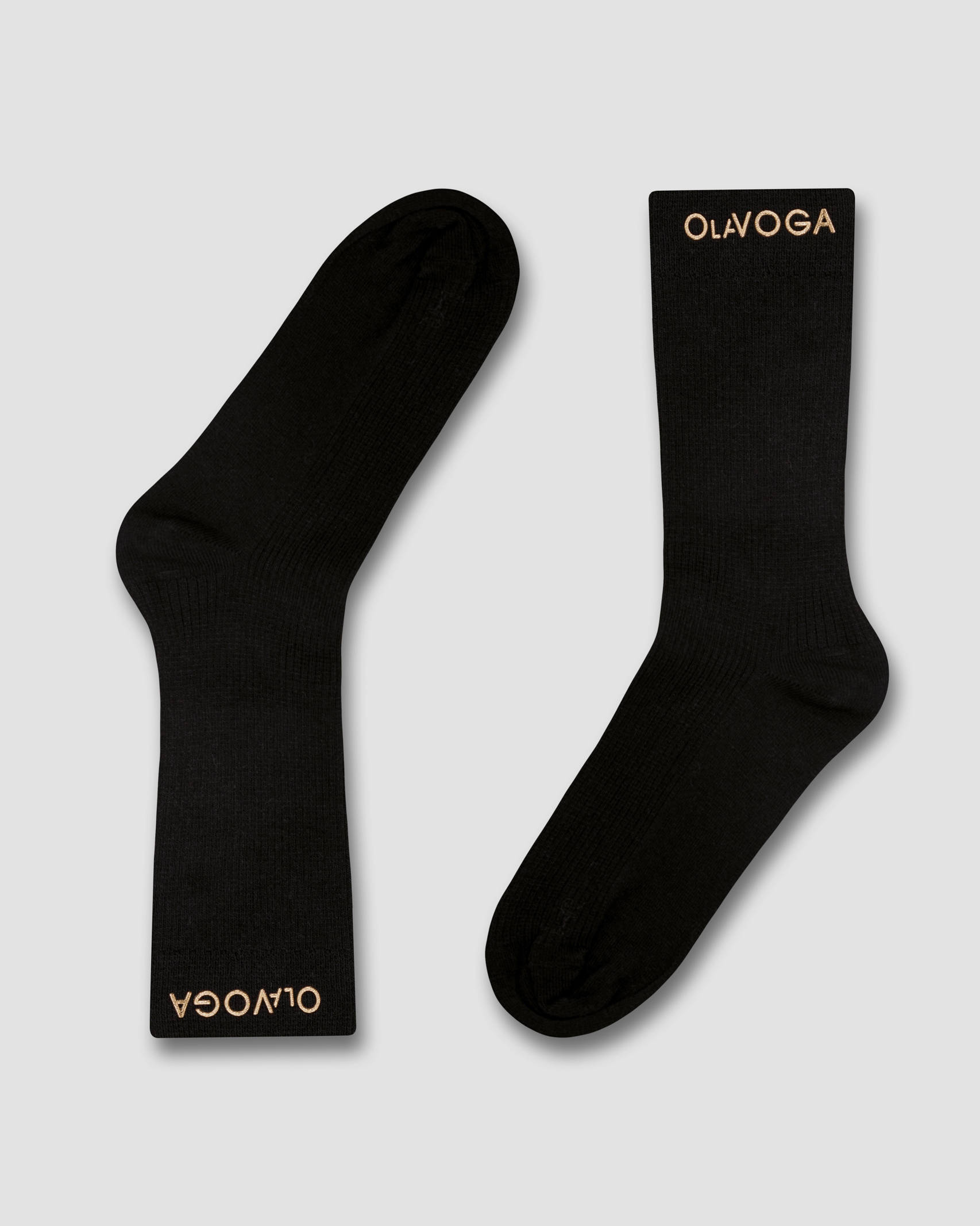 Skarpetki 3-PAK damskie bawełniane Kana Ola Voga czarny