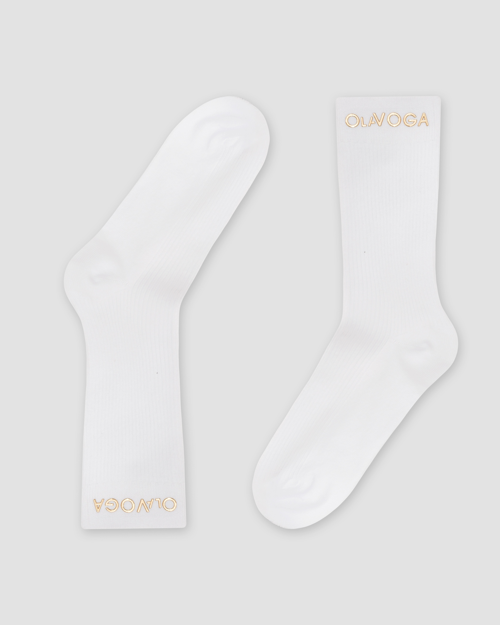 Skarpetki 3-PAK damskie bawełniane Kana Ola Voga białe