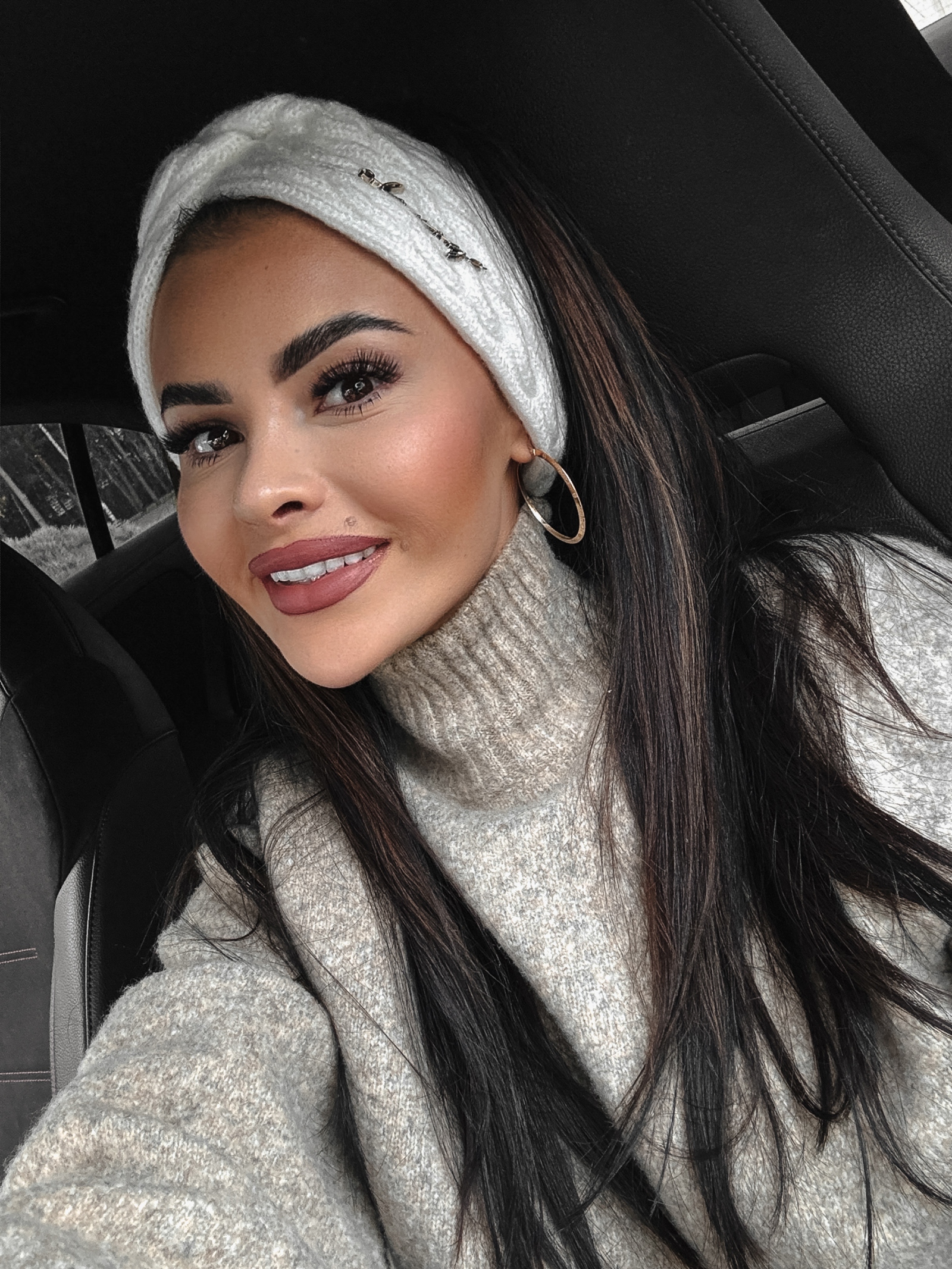 Opaska z wiązaniem Odessa Ola Voga ecru Opaska z wiązaniem Odessa Ola Voga ecru