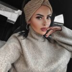 Opaska z wiązaniem Odessa Ola Voga beżowa