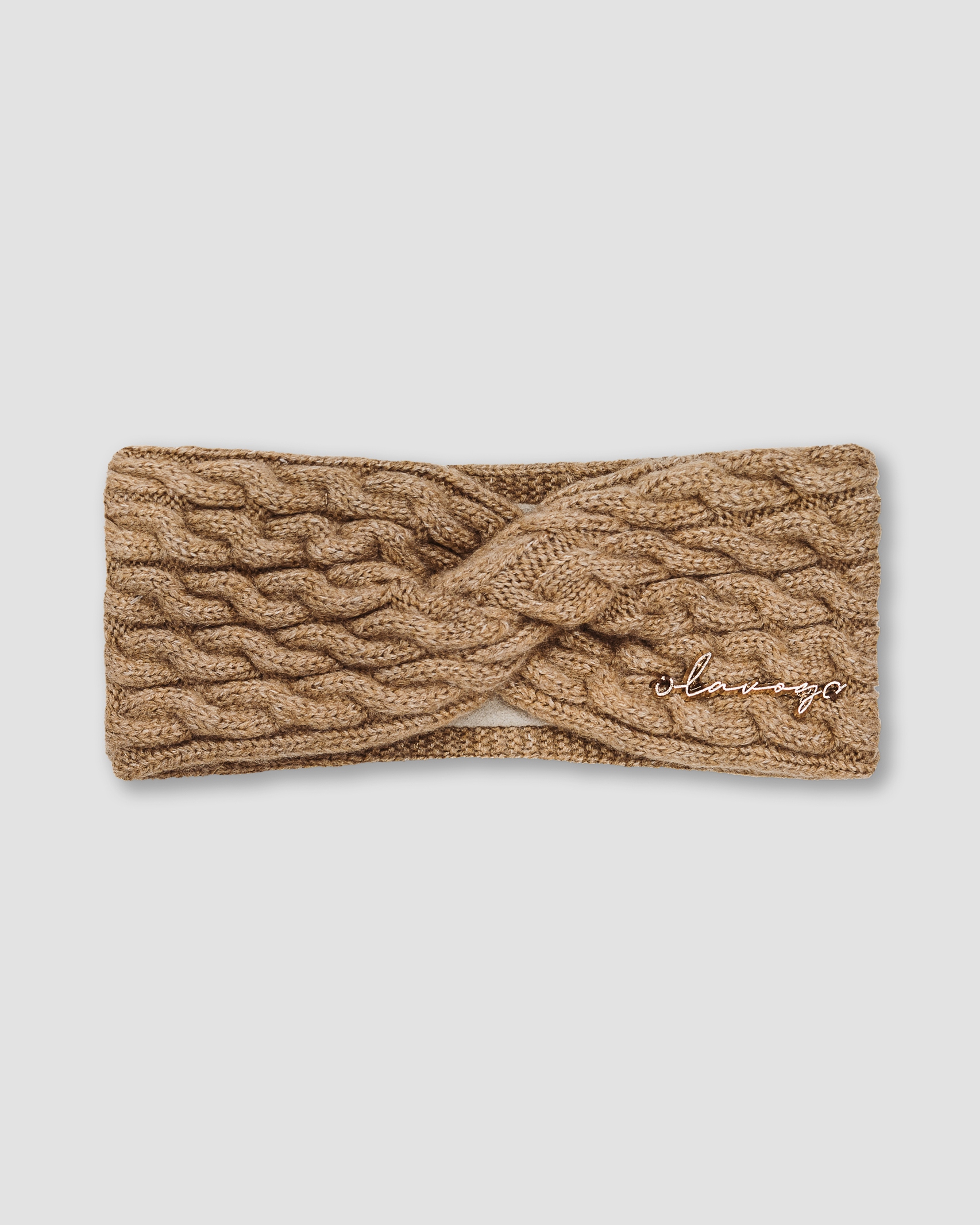 Opaska z wiązaniem Odessa Ola Voga beżowa