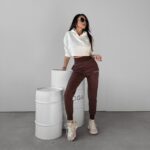 Bluza bawełniana Mirage Ola Voga ecru