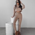 Bluza bawełniana Mirage Ola Voga beżowa