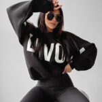 Bluza oversize Sicily Ola Voga czarna