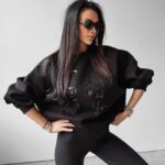 Bluza bawełniana Unity Ola Voga czarna