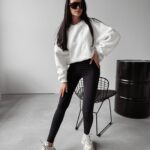 Bluza bawełniana Unity Ola Voga ecru