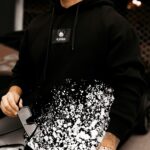 Bluza męska z kapturem Rowen Ola Voga czarna