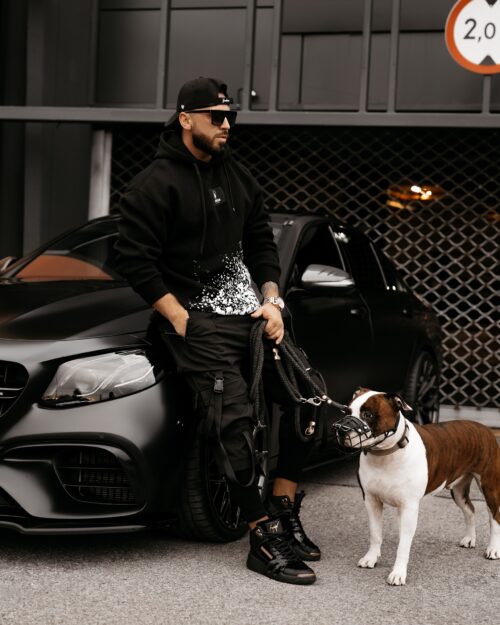 Bluza męska z kapturem Rowen Ola Voga czarna