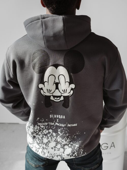 Bluza męska z kapturem Rowen Ola Voga grafitowa