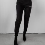 Spodnie dresowe z gumą PRIMA OLAVOGA czarne