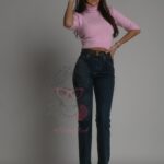 Spodnie jeansowe Darken granatowe