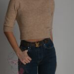 Sweter golf Milin cappuccino