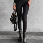 Legginsy modelujące z kokardą Bow Ola Voga czarne