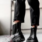 Botki klasyczne Rock Topeg czarne