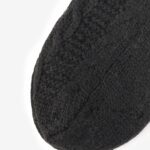 Skarpetki plecione bawełniane 100DEN czarne
