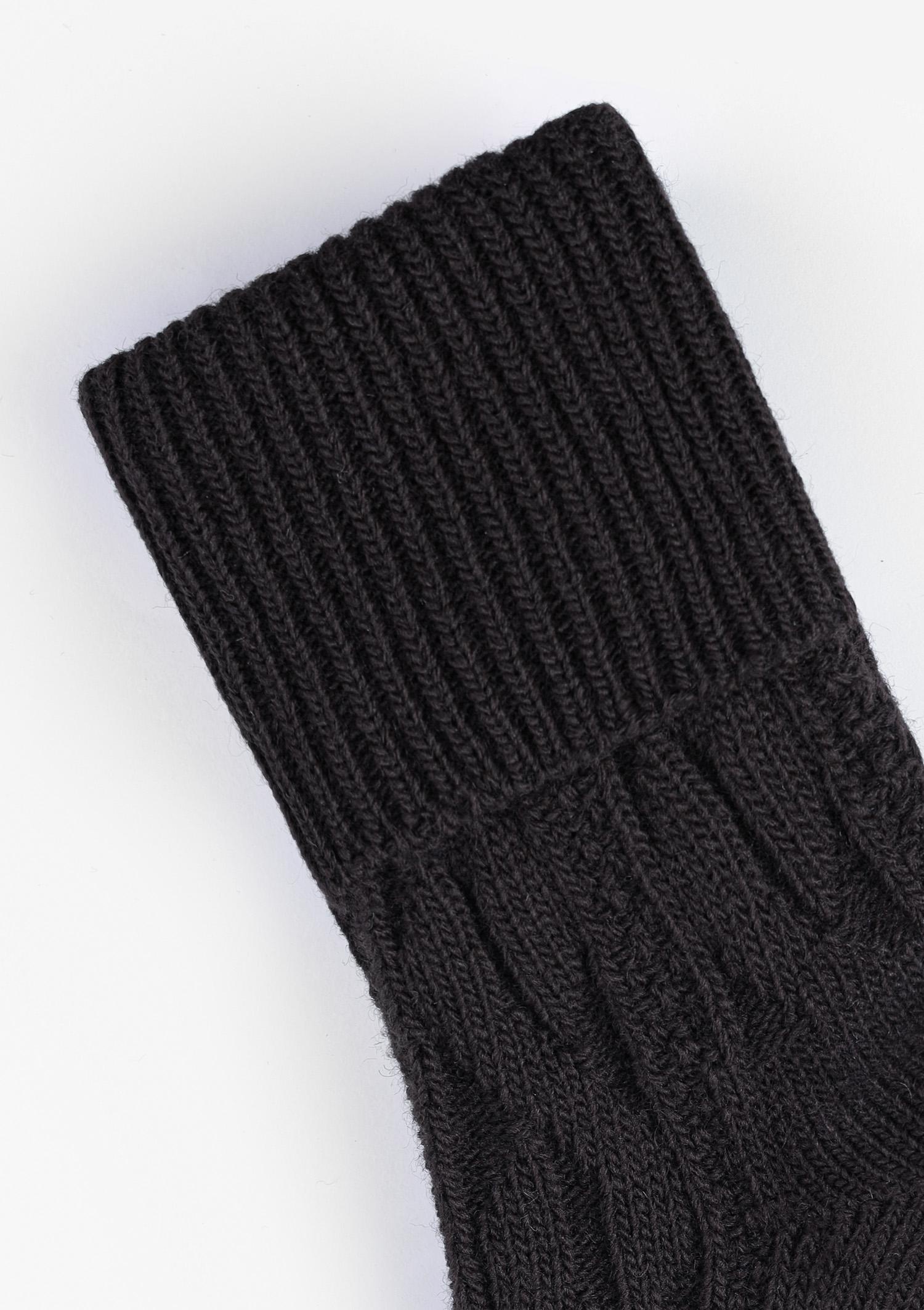 Skarpety damskie ciepłe z wełną czarne Skarpety damskie ciepłe z wełną czarne