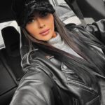 Czapka z futerkiem Giza Ola Voga czarna