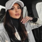 Czapka z daszkiem baranek Deano Ola Voga ecru