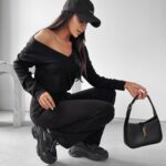 Kombinezon dzianinowy Sherry Ola Voga czarny