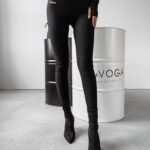 Komplet dopasowany elastyczny Tula Ola Voga czarny