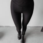 Legginsy z wyszczuplającym pasem Berry Ola Voga czarne