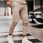 Spodnie męskie chinosy Zat Ola Voga beżowe