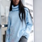 Sweter golf Haat Smerfowy