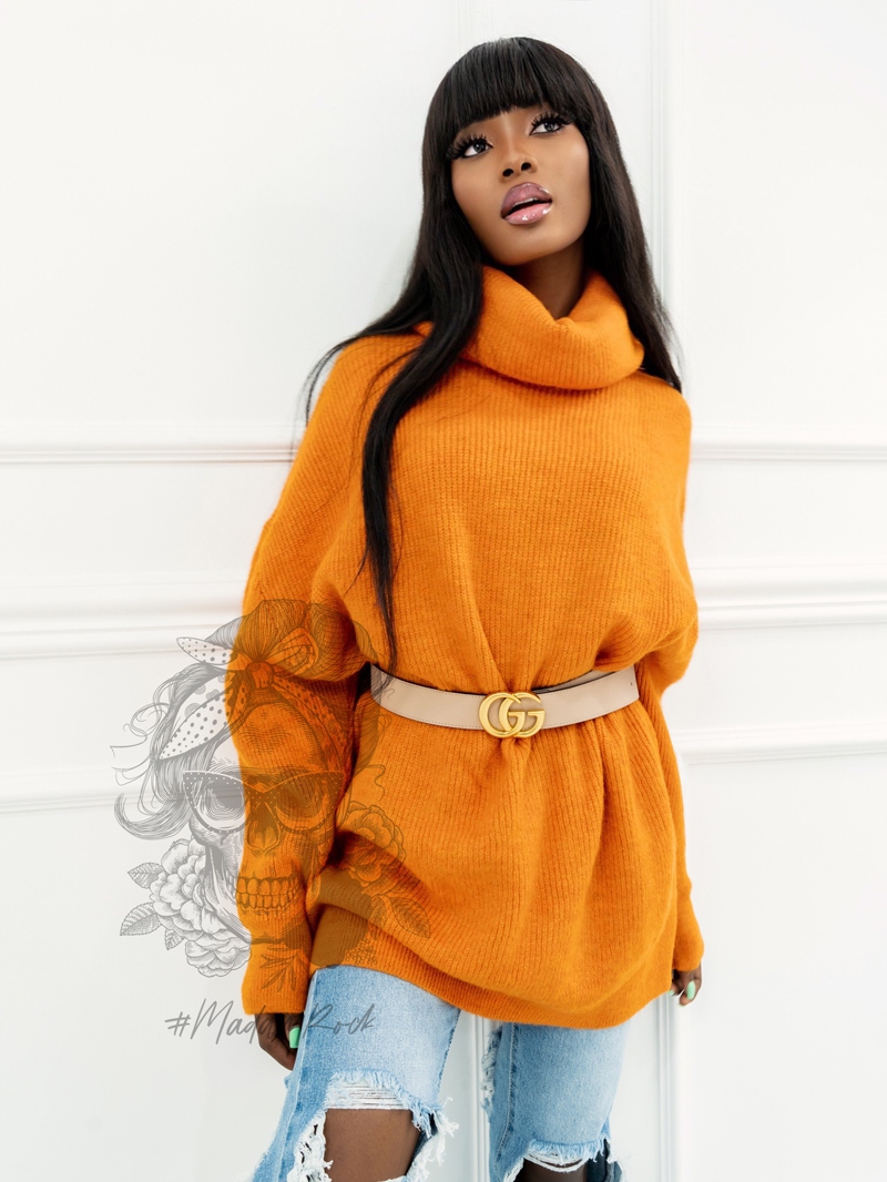 Sweter Haat Pomarańczowy