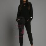 Komplet dresowy Laki Forgo czarny