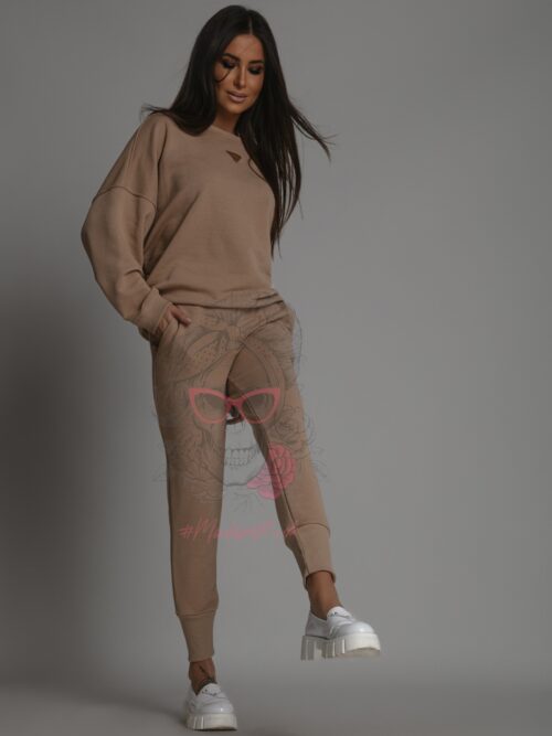 Komplet dresowy Laki Forgo c. beżowy