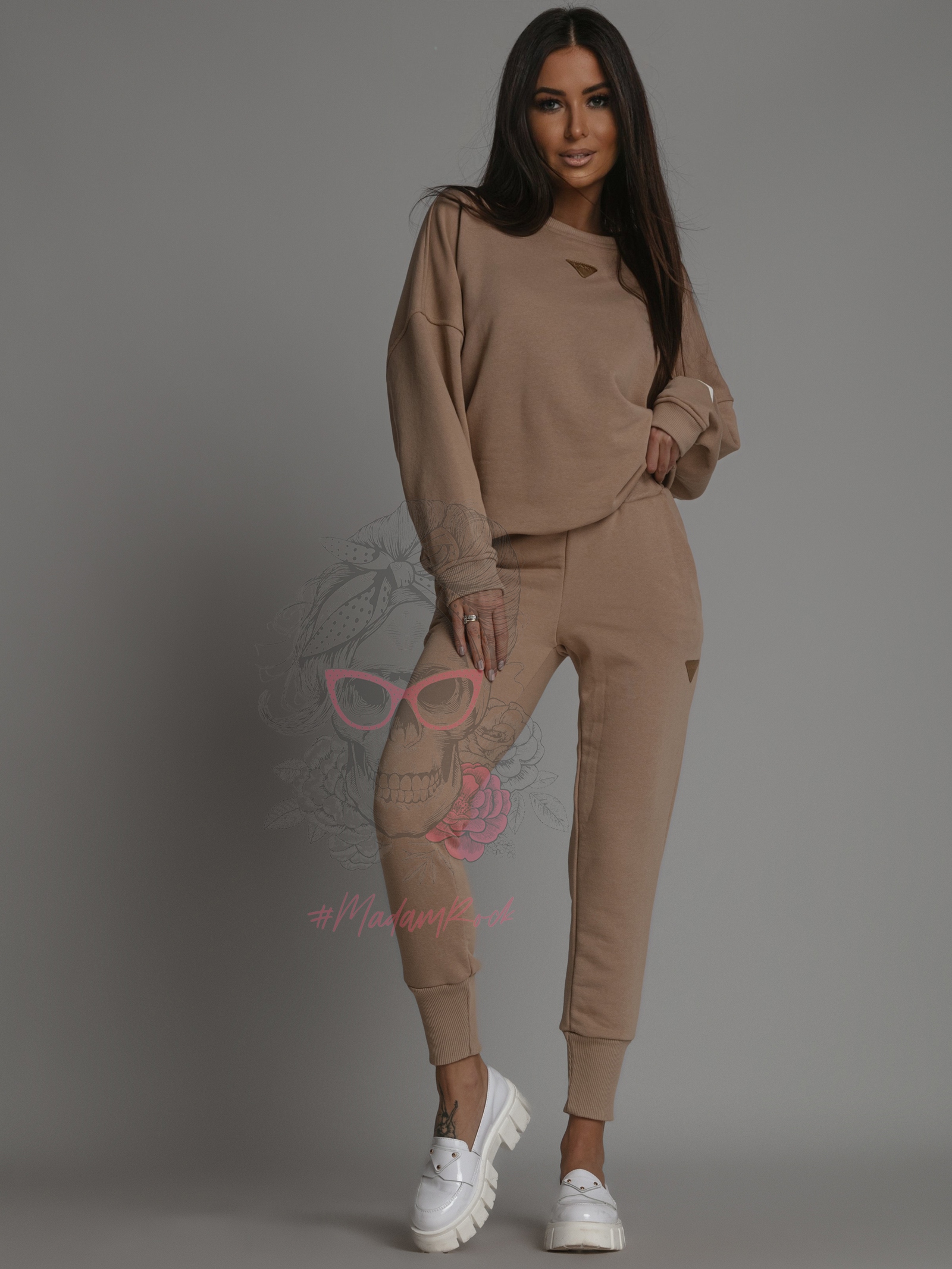 Komplet dresowy Laki Forgo c. beżowy